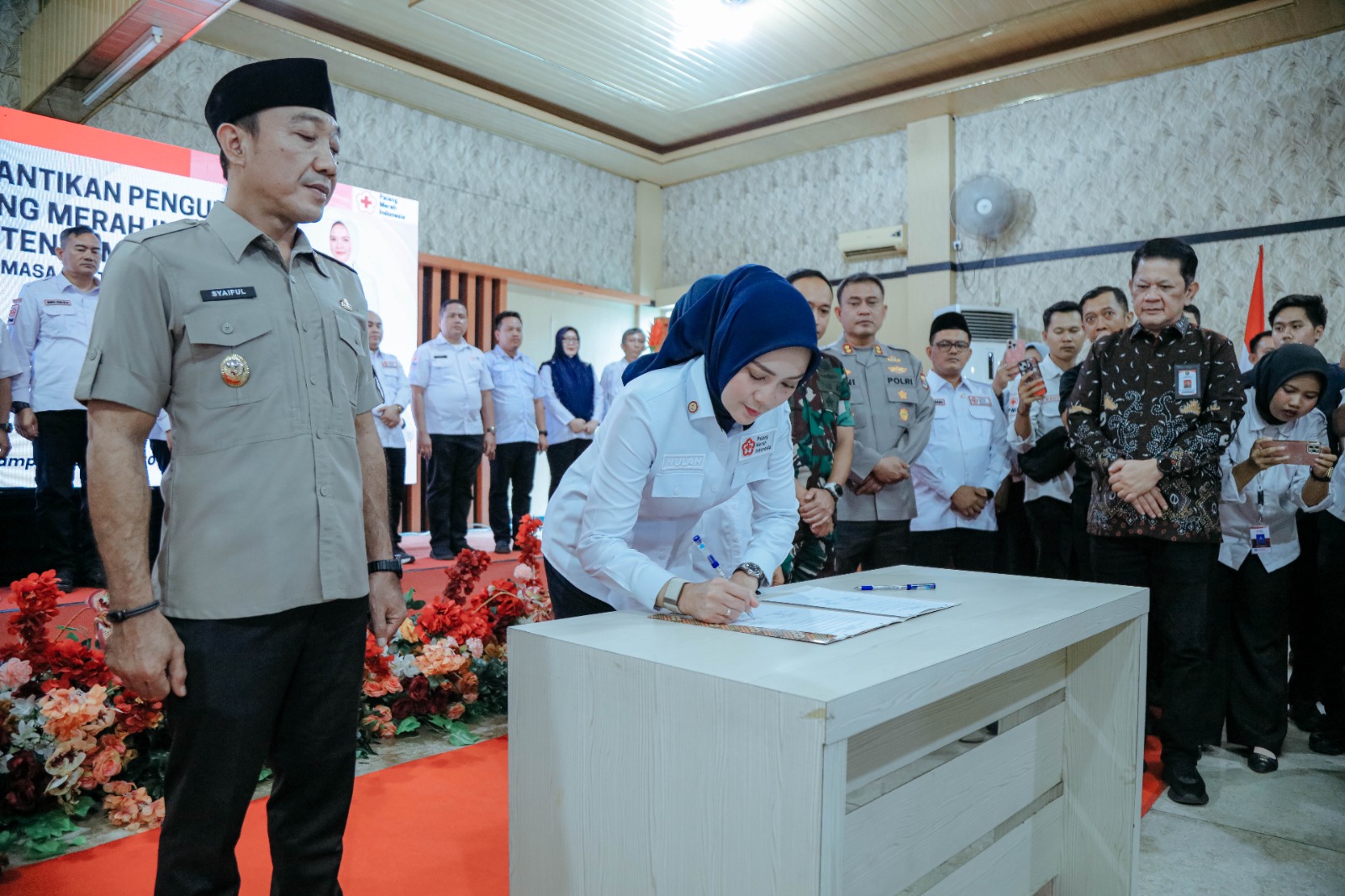Ketua PMI Provinsi Lampung Lantik Pengurus PMI Lampung Selatan Masa Bakti 2026-2031, Tekankan Pengabdian Kemanusiaan